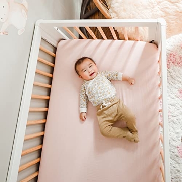 Newton Baby Organic Fitted Crib Sheets - Breathable Comfort