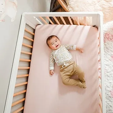 Newton Baby Organic Fitted Crib Sheets - Breathable Comfort