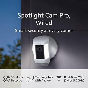 Ring Spotlight Cam Pro with 3D Motion Detection