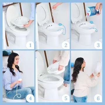 Sitz Bath for Postpartum Care, Postpartum Essentials, Post partum Recovery, Sitz Bath for Hemorrhoid...