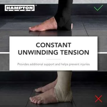 Hampton Adams Athletic Sports Tape 3-Pack | Strong Easy Tear