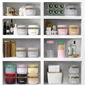 Tronco 24 oz Glass Lunch Bowl Container, Eco-Friendly & Leak-Proof