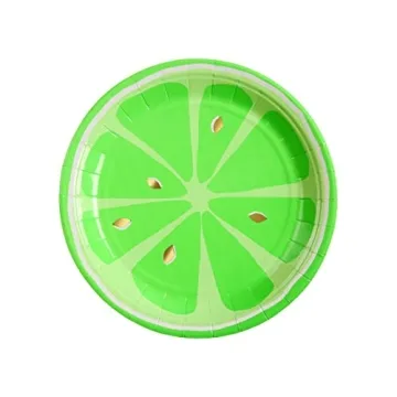 Meri Meri 168490 Medium Multi-Colored Plates