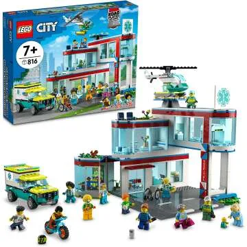 LEGO My City Hospital 60330 Building Toy for Kids