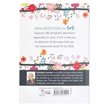 Mini Devotions For Girls - 180 Short and Inspirational Devotions to Encourage, Softcover Gift Book f...