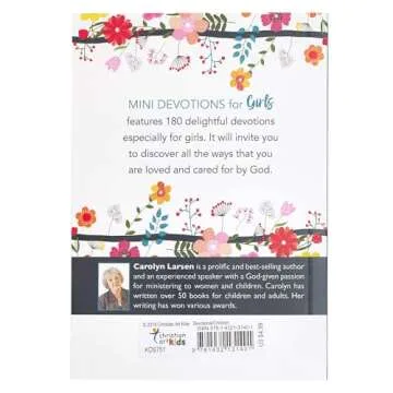 Mini Devotions For Girls - 180 Short and Inspirational Devotions to Encourage, Softcover Gift Book f...