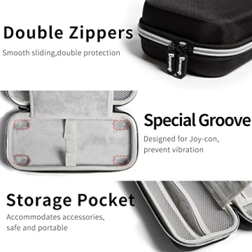 Benazcap Switch Carrying Case & Accessories Kit for OLED