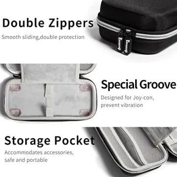 Benazcap Switch Carrying Case & Accessories Kit for OLED