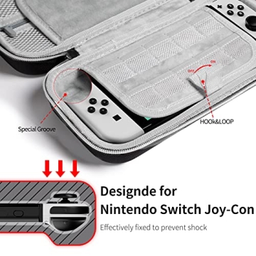 Benazcap Switch Carrying Case & Accessories Kit for OLED