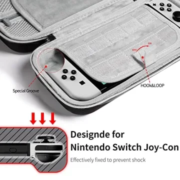 Benazcap Switch Carrying Case & Accessories Kit for OLED