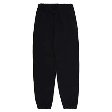 NAGRI Smile Face Running Trousers Black
