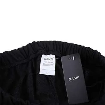 NAGRI Smile Face Running Trousers Black