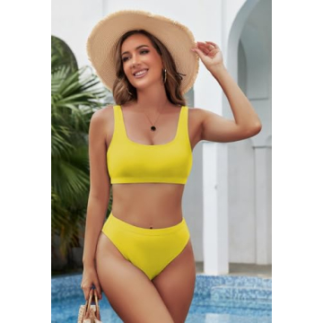 Flattering Pink Queen Push Up Bikini Set for Women