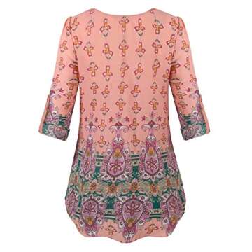 Rhoizma Womens Casual Chiffon Blouses Under 15 Dollars