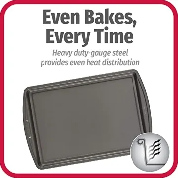 GoodCook 3-Pack Nonstick Baking Sheets Set for Cookies