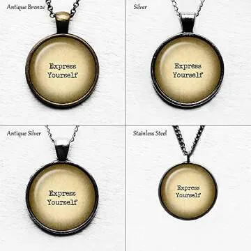 Philippines Filipino Flag Pendant Necklace