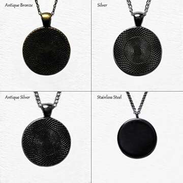 Philippines Filipino Flag Pendant Necklace