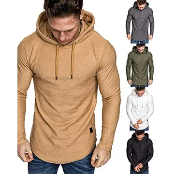 Stylish Lexiart Men's Athletic Hoodie for Comfort and Performance