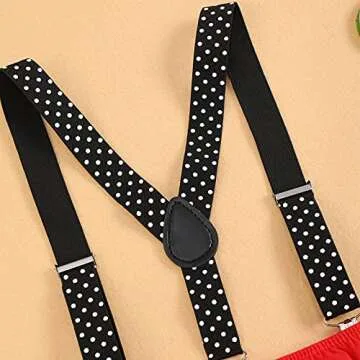 Gentleman Mouse 2nd Birthday Outfit Boys Cake Smash Photo Props for Toddler Kid Baby Romper Suspenders Shorts Bloomers Headband Halloween Second Mouse Themed Birthday Party Supplies Black 18-24 Months