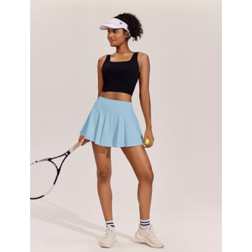 Stylish PINSPARK Womens Golf Skort for Tennis & Workouts