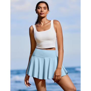 Stylish PINSPARK Womens Golf Skort for Tennis & Workouts