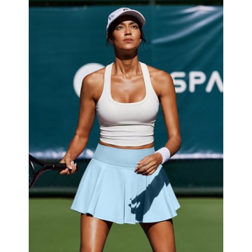 Stylish PINSPARK Womens Golf Skort for Tennis & Workouts