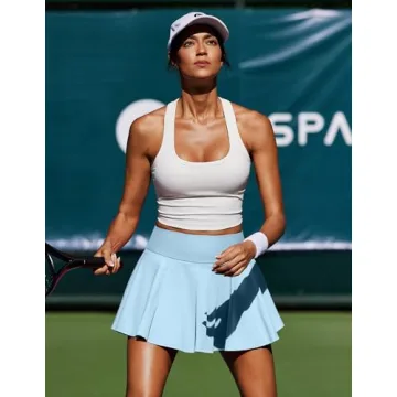 Stylish PINSPARK Womens Golf Skort for Tennis & Workouts