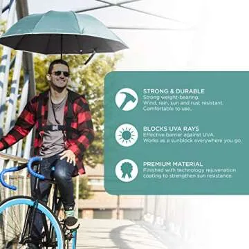 Hands-Free Umbrella for Outdoor Protection - Primo Supply