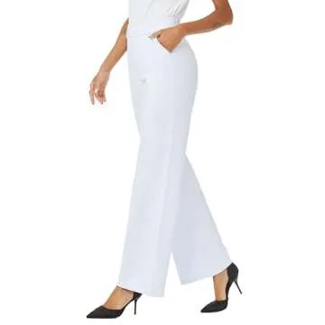 iChosy High Waist Wide Leg Trousers for Women