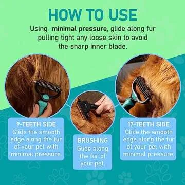 Maxpower Planet Dual-Sided Grooming Brush for Pets