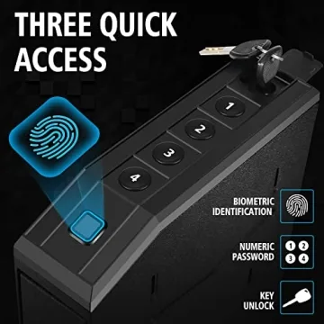 Biometric Gun Safe - Quick Access & Secure Storage