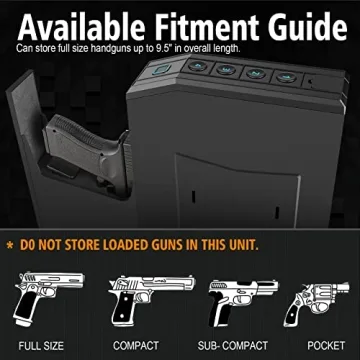 Biometric Gun Safe - Quick Access & Secure Storage