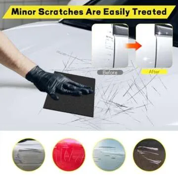 NASILOOP Upgrade Nano Sparkle Cloth Car Scratch Remover, 2025 New Nano Sparkle Cloth and Scratch Remover for Vehicles, Easily Repair Car Paint Scratch, Water Spots-Gray