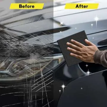 NASILOOP Upgrade Nano Sparkle Cloth Car Scratch Remover, 2025 New Nano Sparkle Cloth and Scratch Remover for Vehicles, Easily Repair Car Paint Scratch, Water Spots-Gray
