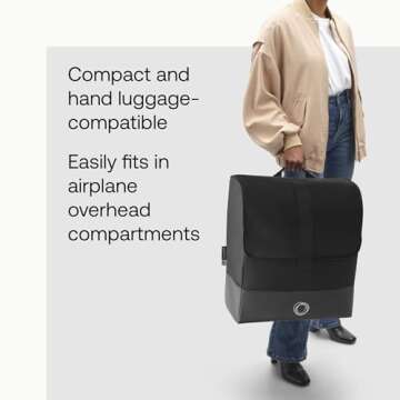 Bugaboo Butterfly Transport Bag Butterfly Stroller - Easy For Travel Or Storage - Black