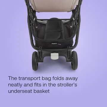 Bugaboo Butterfly Transport Bag Butterfly Stroller - Easy For Travel Or Storage - Black