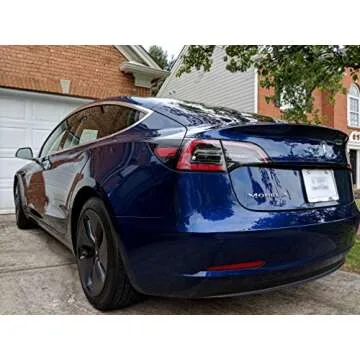 Tesla Model 3 Premium Chrome Badge for Distinct Style