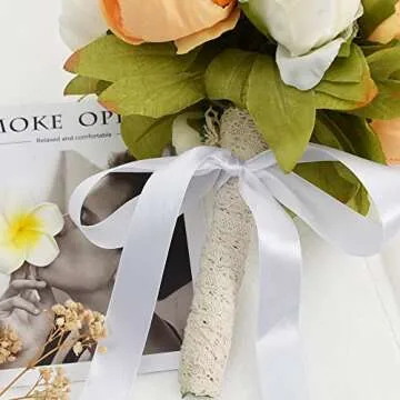 TONIFUL 1 Inch x 100yds Satin Ribbon for Crafting