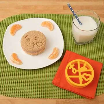Emoji Sandwich Cutters - Fun Food Shapes for Kids