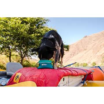 Ruffwear, Quencher Cinch Top Bowl, Tumalo Teal, Large