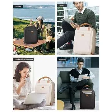 UPPACK Travel Laptop Backpack for Work and Travel