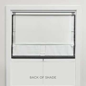 Exclusive Home Blackout Roman Shade - Stylish Window Treatment