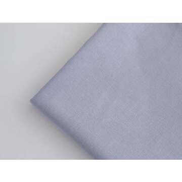 COTTONVILL Cotton Solid Quilting Fabric in Gray Dawn