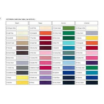 COTTONVILL Cotton Solid Quilting Fabric in Gray Dawn