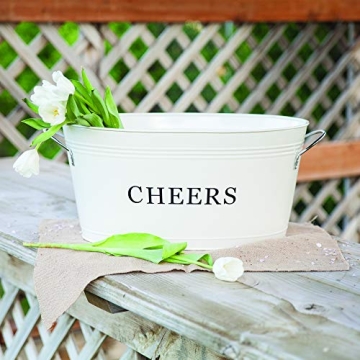 Twine Rustic Beverage Tub for Parties and Entertaining