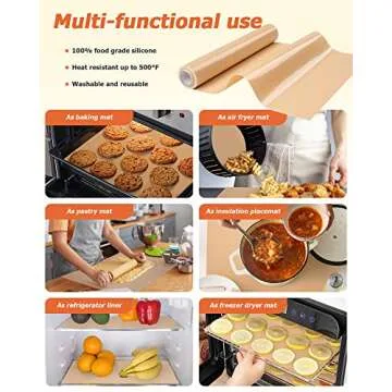 MMmat Silicone Baking Mat Roll - Best German Silicone