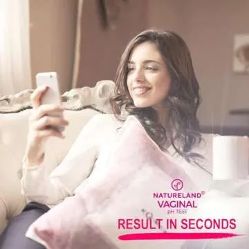 Natureland Vaginal Health pH Test Strips, Feminine pH Test, Value Pack | Monitor Vaginal Intimate Health & Prevent Infection | Accurate Acidity & Alkalinity Balance (40 Strips)