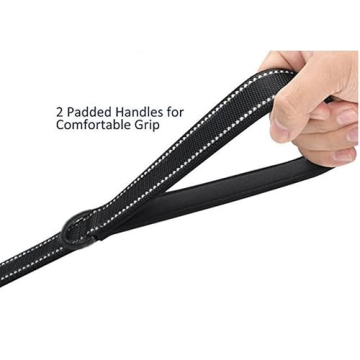 Heavy Duty Dog Leash - 2 Handles for Large Dogs