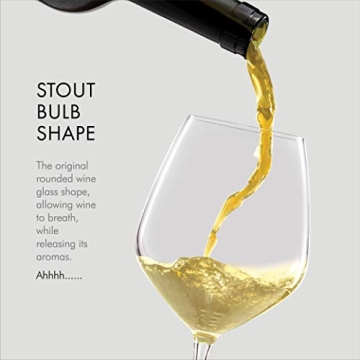 Paksh Novelty Italian Wine Glass Set - Elegant & Quality