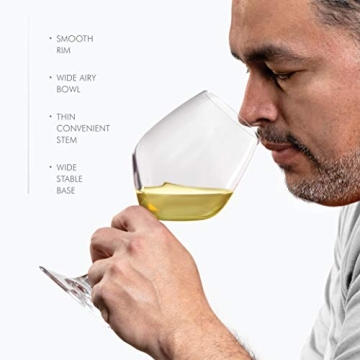 Paksh Novelty Italian Wine Glass Set - Elegant & Quality